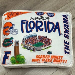 Florida gators pillow